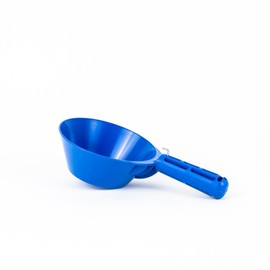 DEWEPRO® Plaster Pan - Mixing Cup - Plaster Bowl Made of Sturdy Plastic with Handle - Mortar Scoop Capacity: Approx. 900 ml - Diameter = 170 mm