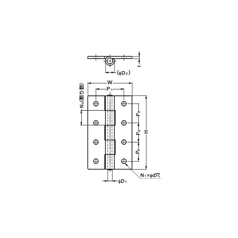 sugatune工業 Stainless Steel Flat Holds # LSB – LSB –