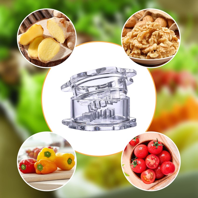 JOLUCE Garlic Twister Ginger Grinder Twisted Mincer Nuts Spices Herbs
