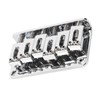 6 String Guitar Bridge Replacement Zinc Alloy Electric Guitar Saddle