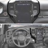 CheroCar Center Console GPS Navigation Screen Side Panel Trim Cover