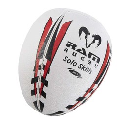 Ram Rugby Solo Skills Rebounder Rugby Ball, Size 5