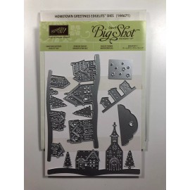 Stampin' Up! HOMETOWN GREETINGS Edgelits - Brand New