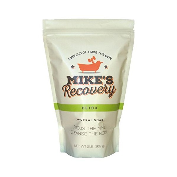 Mike's Recovery DETOX POUCH Mineral Soak- Bath Salt Muscle Restore - Mikes Recovery (2lb.)