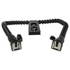 vhbw Universal Dual Flash Mount for Various Cameras, DSLR SLR
