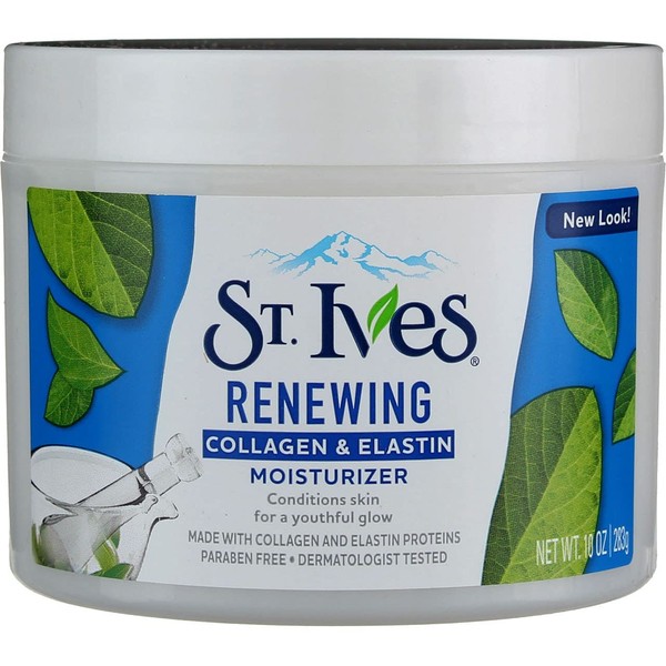 St. Ives Facial Moisturizer, Collagen Elastin, 10 Ounces (Pack of 9)