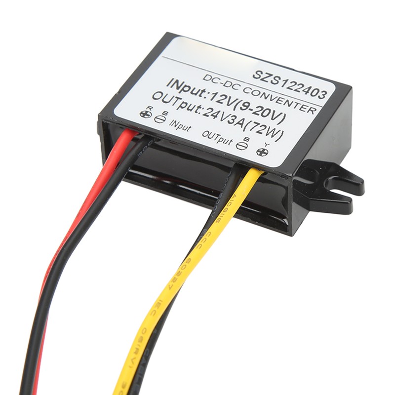 DC to DC 12V 9‑20V to 24V3A Boost Converter Waterproof