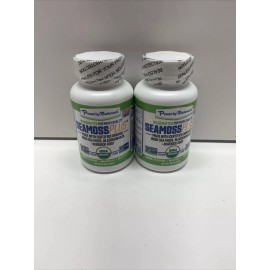 Power By Naturals 2-Power By Naturals Certified Organic Sea Moss Plus Supplements (120count total)
