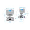 HSH-Flo 3 Way 1/2" DN15 12V/24V AC/DC L Port Auto
