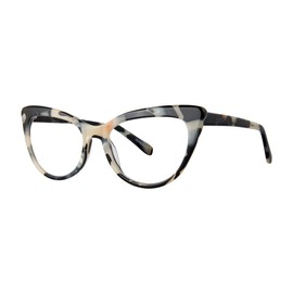 Scojo New York Cornelia Street Reading Glasses, Handmade Scratch Resistant Readers for Women and Men, Black Horn - 2.50x