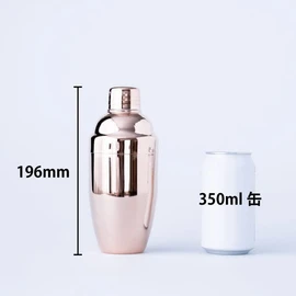 Standard Cocktail Shaker 530ml Pink Gold