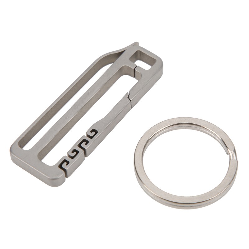Titanium Alloy Belt Hang Buckle Durable Key Chain Waist Hanging