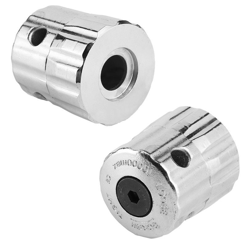 2Pcs/Set Aluminum Alloy Grass Trimmer Head with Lines Replacement Lawn