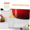 ABOOFAN 8pcs Mini Squeeze Bottles Reusable Leak Condiment Containers for