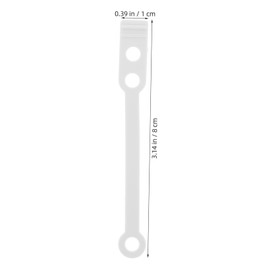 SAFIGLE 1 Perming Kit Hair Curler Hair Curlers Wave Twisting Rod Sticks Twisting Stick Rollers Perming Rods Large Hot Rollers White Eraser