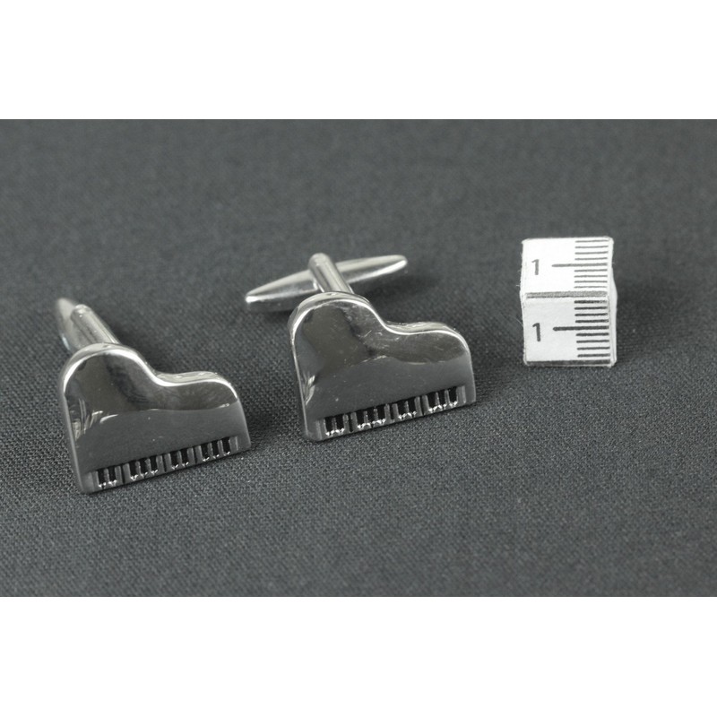 Miniblings Grand Piano Piano Cuff Links Cufflinks Buttons + Box