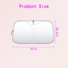 Automotive Windshield Sun Shade with Storage Bag - Keep Car