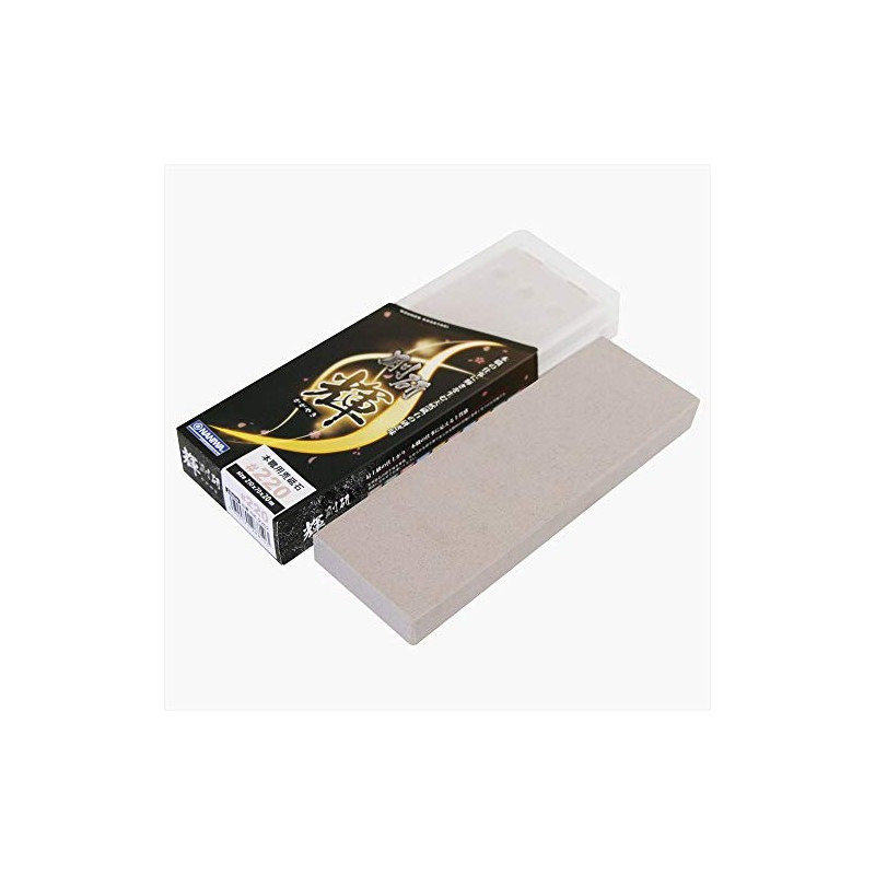 Naniwa NK-2202 Professional Whetstone Kagayaki #220 Sharpener with Storage Case