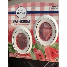 F.e.b.r.e.z.e Small Spaces Air Freshener,.25 fl. oz., 2 Count (Pack of 1) SWEET WATERMELON VINE)