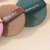 Strawberry 원형 메이크업 퍼프 케이스 포함 부드러운 화장 도구 쿠션