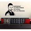 Wallstick Virat Kohli with Quotes Wallsticker (Vinyl 85 cm x