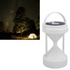 LED Camping Lantern USB Rechargeable Hourglass Solar Powered Camping Light
