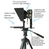 KIPYE 12inch Teleprompter, Prompter with Remote Control and app for