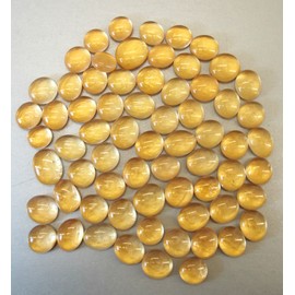 Ullman Five Glass Pebbles – Decorative Stones In Antikgold Diameter 16/18 Muggel Ring Packaged in 200 g.