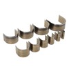 10 Pcs Leather Cutting Mold Hand Made DIY Semi Circular