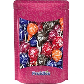 Fruidles Giant Tootsie Pops Lollipops Suckers, Assorted Flavors, Kosher Certified Dairy, Individually Wrapped (32-Pack)