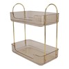 Double Layer Makeup Stand Modern Light Luxury 2 Tier Makeup