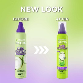 Garnier Garnier Fructis Style Curl Construct Creation Mousse, 6.8 Oz, 1 Count (Packaging May Vary)