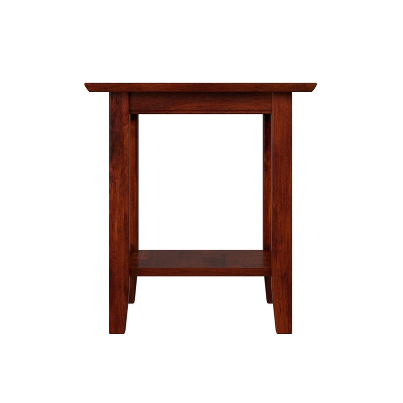 AFI, Mission End Table, Walnut