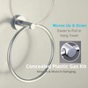 Stainless Steel Towel Holder, Bathroom Towel Ring, Wall Mount Hanging