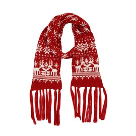 RARITYUS Knitted Scarf Fashion Solid Color Toddler Soft Warm Scarves Neck Warmer Winter with Tassel for Girls Womens