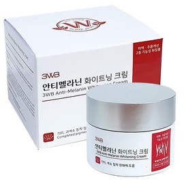 안티멜라닌 화이트닝 크림 50mlX5개 기미 과색소 침착에 도움 Anti-Melanin Whitening Cream 50ml x 5 pcs Helps with Spots and Hyperpigmentation