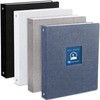Lincia 4 Pcs Linen 3 Ring Binder 1'' Ring Binders