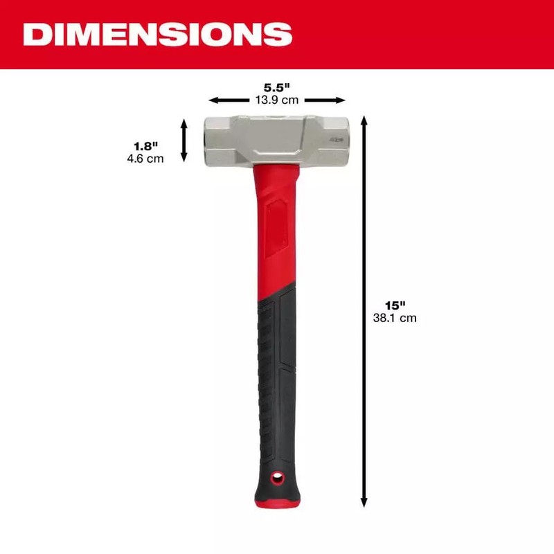 48-22-9314 fits Milwaukee 4 Pound Fiberglass Engineer Hammer
