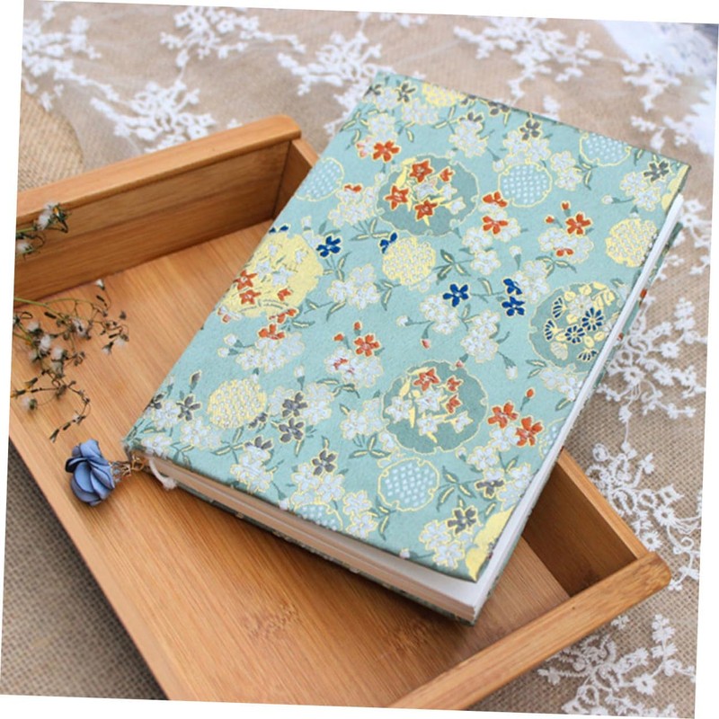 PACKOVE Funda De Libro De Tela Ajustable Protectora Y Decorativa
