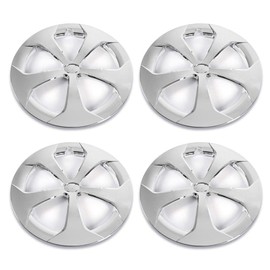G-PLUS 4PCS Wheel Center Caps Compatible with Toyota Prius 2010-2015 Hubcap 15 inch 61167-42602-47060 Chrome