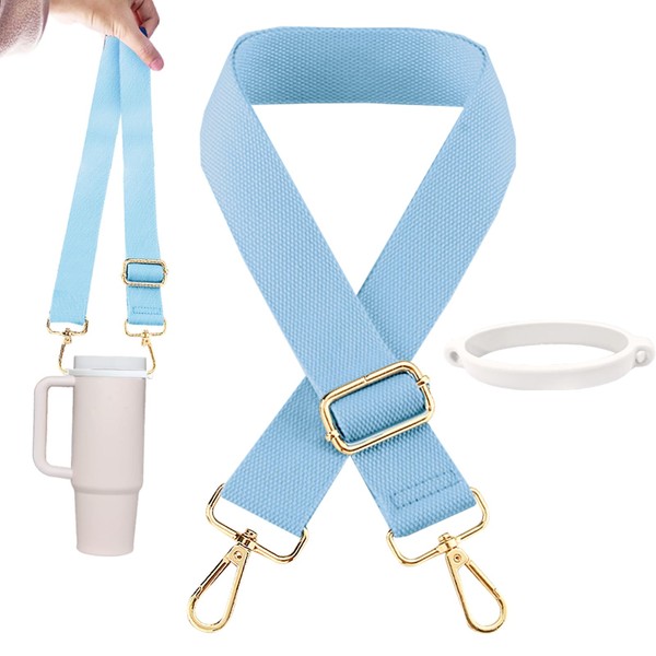 Raxnceyr Water Bottle Holder with Strap for 40oz 30oz Tumbler