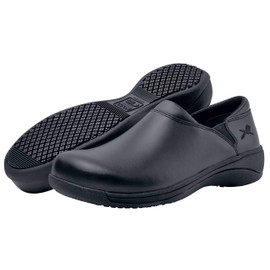 MOZO Women's Forza Food Service Shoe, Black, 8.5 B US