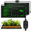 2 Pack Seedling Heat Mat with Thermostat for Plants Seed