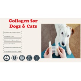 COLLAGEN PLUS FOR DOGS & CATS - Limping,arthri<wbr/>tis,muscular pain, skin care
