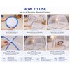 Single Bed Mosquito Net for Bed Summer - 100% Polyester