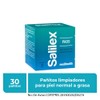 Salilex Pads Limpiadores para Piel Grasa, tarro con 30 pañitos