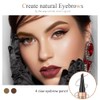FDEETY Waterproof Light Brown/Dark Brown 3D Magic Eyebrow Pencil with