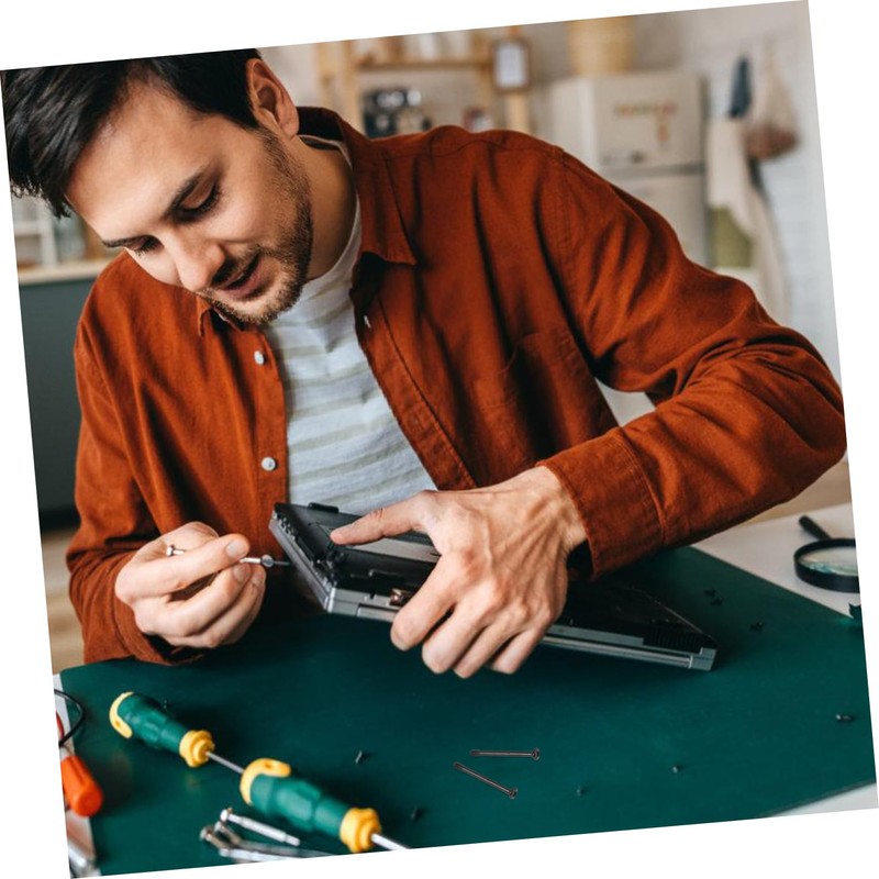 TEHAUX Computer Fan Mounting Screws Pc Case Fan Screws Long