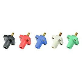 CLS40FRSB-ABCDE Camlok CLS16 Series Female Panel Mount 1.125" Threaded Stud (5 Pack Bundle)