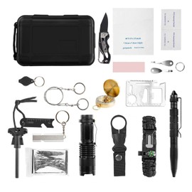 Emergency Survival Kits Survival Gear Equipment for Vehicles Emergency Supplies Camping Accessories for Outdoor Adventure Hiking Hunting